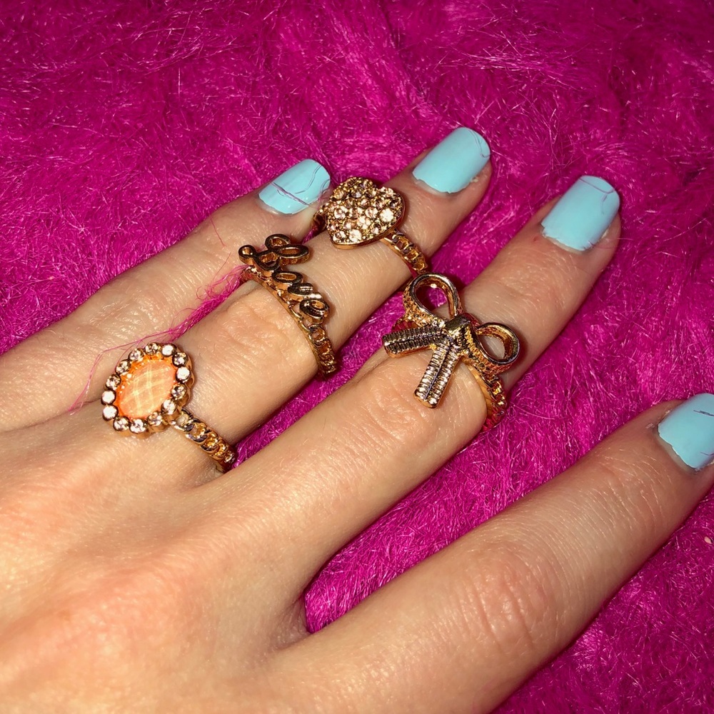 Gold Ring Set